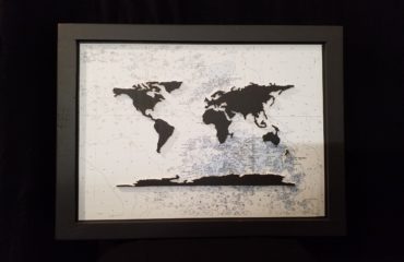 carte du monde les glenan