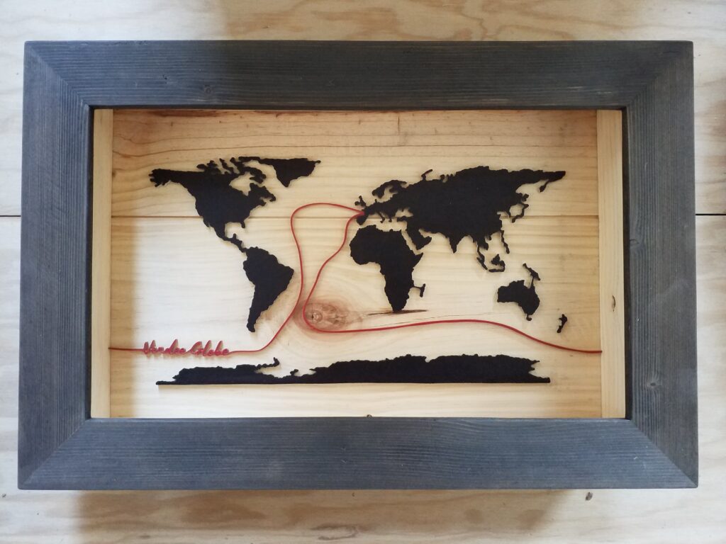 carte monde vendée globe